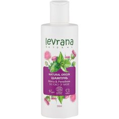 Levrana шампунь Мята и репейник, укрепляющий, 250 мл