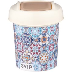 Контейнер SVIP SV4119, 1 л голубой/бежевый