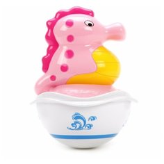 Неваляшка S+S Toys Бамбини Морской конек (100744255) розовый