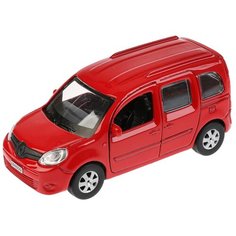 Легковой автомобиль ТЕХНОПАРК Renault Kangoo (KANGOO-SL/BK/RD), 12 см, красный
