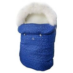 Конверт-мешок Makkaroni Kids Метель 80 см индиго