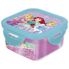 Stor Контейнер Принцессы Дружные приключения 33266, 10x10 см, розовый/голубой