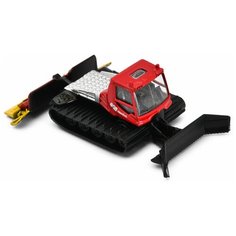 Вездеход Siku Pistenbully 600 (1037) 1:87, 3.9 см, красный/серебристый