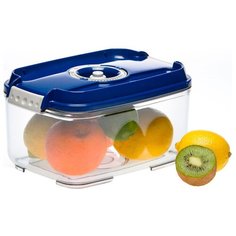 STATUS Контейнер вакуумный VAC-REC-20, 15.5x22.5 см, blue