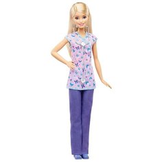 Кукла Barbie Кем быть? Медсестра, 29 см, DVF57