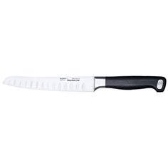 Нож для нарезки мяса или рыбы BergHOFF Gourmet, лезвие 15 см, черный