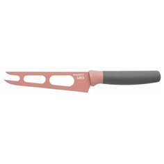 Нож для сыра BergHOFF Leo, лезвие 13 см, розовый