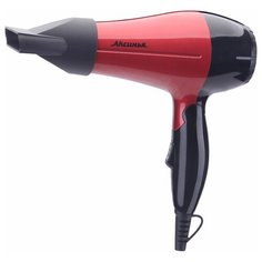 Фен Аксинья КС-704, красный/черный