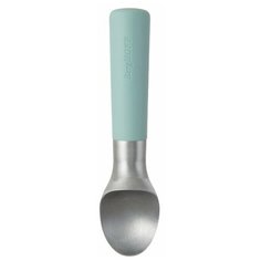 Ложка для мороженого BergHOFF Leo 3950013,18.5 см бирюзовый/серебристый