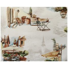 Обои винил на бумажной основе Elysium Ницца 901705 0.53х10м бежевый