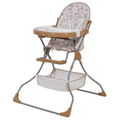 Стульчик для кормления Polini 252, единорог Hello baby макиато
