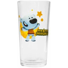 ND Play Стакан Мимимишки Белая Тучка 200 мл бесцветный/голубой/желтый