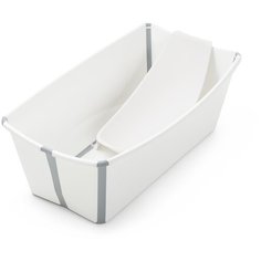Ванночка Stokke FlexiBath со вставкой серый