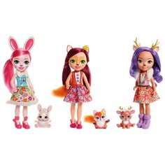 Кукла Enchantimals с любимой зверюшкой, 31 см, FRH51