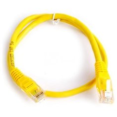 Патч-корд Cablexpert PP10-1M 1 м, желтый
