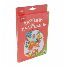 Пластилин LORI Картина из пластилина Оленёнок (Пз/Пл-009)