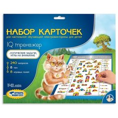 Дополнение для настольной игры Десятое королевство Электровикторина IQ тренажер. Набор карточек 03779