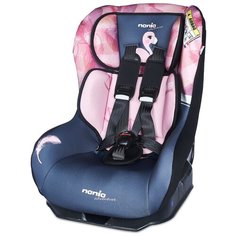 Автокресло группа 0/1 (до 18 кг) Nania Driver Animals (2020), flamingo