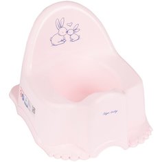 Tega Baby горшок Eco Little Bunnies (KR-007) розовый