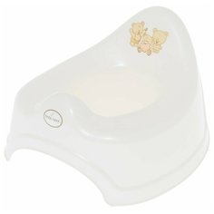 Tega Baby горшок Teddy Bear (MS-001) белый
