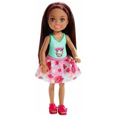 Кукла Barbie Челси Брюнетка в топе, FXG79