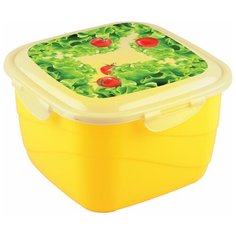 Phibo Контейнер для продуктов с декором Click&Lock 3 л, 20x20 см