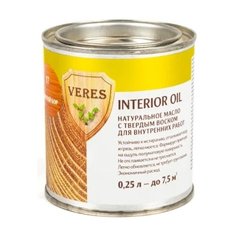 Масло VERES Oil Interior, золотой бор, 0.25 л