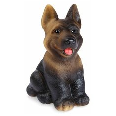 Игрушка для ванной ОГОНЁК Щенок Бакс (С-565) коричневый/черный