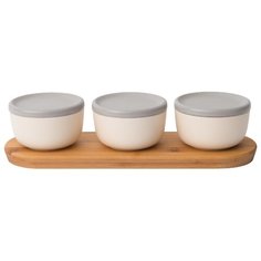 Набор 6пр мисочек Berghoff 10*10*5см на подставке Leo 3950062