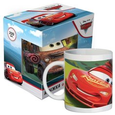 Кружка в подарочной упаковке 220 мл "Тачки" Дизайн 3, фарфор ND Play