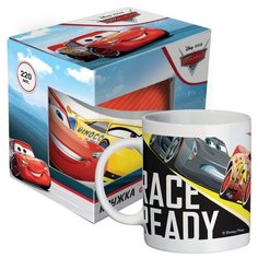 Кружка в подарочной упаковке 220 мл "Тачки" Дизайн 1, фарфор ND Play