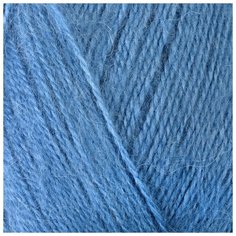 Пряжа Nako "Mohair delicate", 5% мохер, 10% шерсть, 85% акрил, 500 м/100 гр, (6123 морская волна)