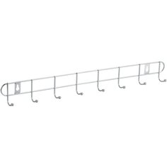 КРЮЧОК-ВЕШАЛКА НА ПЛАНКЕ (8 КРЮЧКОВ) ХРОМ. (1/48) "РЫЖИЙ КОТ" ELINE-WH-3