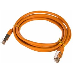 Патч-корд FTP Cablexpert PP22-2M/O кат. 5e, 2м, литой, многожильный (оранжевый)