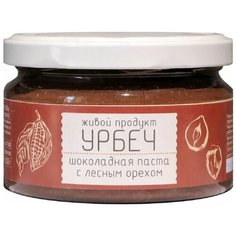 Живой Продукт Урбеч шоколадная паста с лесным орехом, 225 г