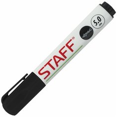 STAFF Маркер для доски Manager, черный