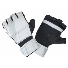 Митенки для кардиобоксинга 100 Бежево-Серый/Черный S OUTSHOCK X Декатлон Decathlon