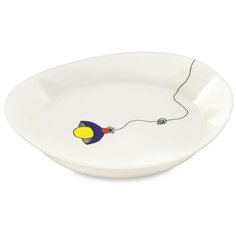 BergHOFF Набор тарелок для пасты Eclipse ornament 24 см, 2 шт белый/рисунок