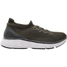 Кроссовки для бега женские COMFORT KNIT хаки, размер: EU36, цвет: Чёрно-Зелёный Цвет KALENJI Х Декатлон Decathlon