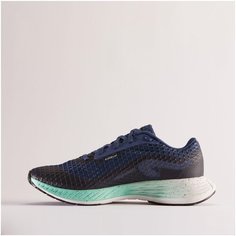 Кроссовки для бега женские KIPRUN KD 500 сине-зеленые , размер: EU41, цвет: Китово-Серый/Пастельный Мятный KIPRUN Х Декатлон Decathlon