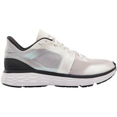 Кроссовки для бега женские RUN COMFORT светло-серые, размер: 36, цвет: Алюминиевый Серый/Сливочный KALENJI Х Декатлон Decathlon