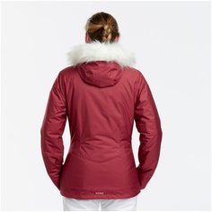 Куртка лыжная женская красная 180, размер: XS, цвет: Красный WEDZE Х Декатлон Decathlon