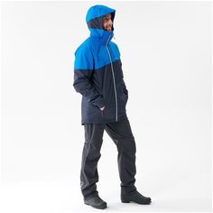 Куртка для беговых лыж утепленная мужская XC S 100 , размер: S, цвет: Асфальтово-Синий INOVIK Х Декатлон Decathlon