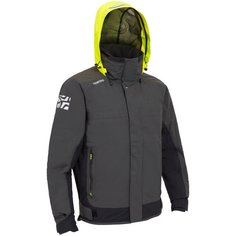 Куртка мужская RACE 500, размер: XXL, цвет: Угольный Серый/Черный/Неоновый Желтый TRIBORD Х Декатлон Decathlon