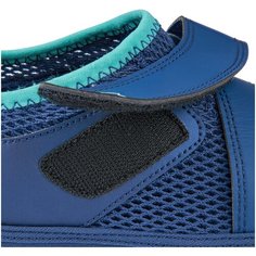 Коралловые тапочки Aquashoes 500 для взрослых бирюзовые, размер: 44/45, цвет: Темно-Синий/Бирюзово-Зеленый/Белый SUBEA Х Декатлон Decathlon