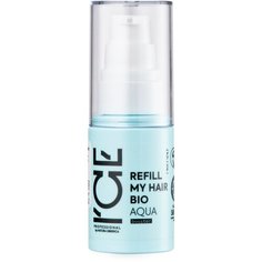 ICE PROFESSIONAL by NATURA SIBERICA Концентрат для интенсивного увлажнения REFILL MY HAIR BIO AQUA BOOSTER, 30 мл