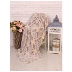 Плед велсофт "Текстильная лавка", 180х200 см, Лурд