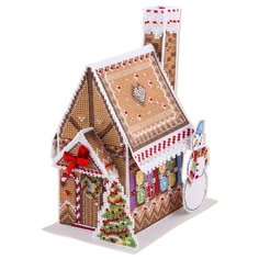 Набор для вышивания IG-1743 ( ИГ-1743 ) "Новогодний домик" Panna