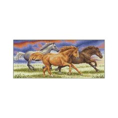 Набор для вышивания "PANNA" "Золотая серия" J-0679 ( Ж-0679 ) "Бегущие от грозы"