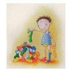 Набор для вышивания Головоломка Elina Ellis illustration Марья Искусница